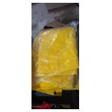 Comfi ware 5xl Yellow rain coat with paints