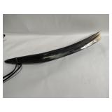 Antler handmade shoe horn