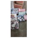 Decorative holiday and mother throw pillows