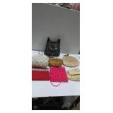 Ladys beaded designer hand bags various brands