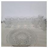 6 imperial cape cod custard dishes, cream and