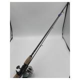 Shakespeare fishing rod and reel combination