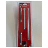 4 pc 1/4 in Extension bar set