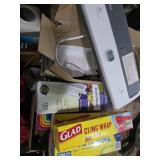 Seal a Meal with bags and Cling Wrap and press