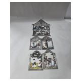 German Pewter Wall Decor