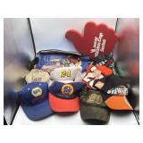 NASCAR foam thumb, Jeff Gordon cooler, & ball