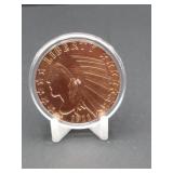 Liberty Indian Head .999 Fine Copper Round1