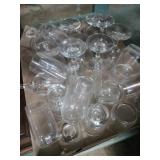 Juice and water glasses