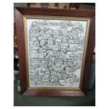 Monticello Indiana community Time capsule montage