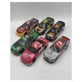 Autographed 1:24 diecast NASCARs & banks