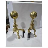 Brass Andirons