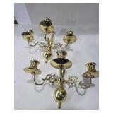 Brass Candle Sconces