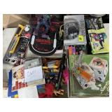 Movies, toys, vinyl record, games, household, and