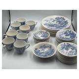 Wedgwood "countryside" dinnerware 47 pieces total