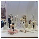 17 wedding couples figures