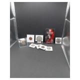 A Pile of Coins 1 grain Of Silver,1_1971 Ike