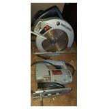 Black and decker 2?hp circular saw, and skill jig