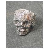 Silvertone Skull man