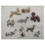 dog brooches