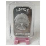 Indian-buffalo .999 fine silver 1oz bar
