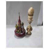 Russian Painted Wooden Art