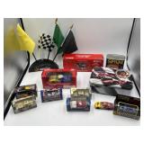 NASCAR memorabilia diecast cars, tins, etc. some