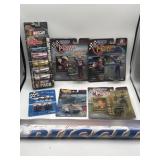 NASCAR memorabilia diecast cars, autographed