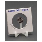1 Gram Of .999 Fine Silver The Coin Shack