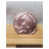 American Prospector 1 Ounce Copper Coin .999Fine