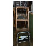 Wooden 3ft step ladder