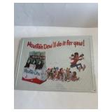 12 in x 17 in metal Mountain Dew sign