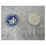 1971 Uncirculated Eisenhower Silver Dollar