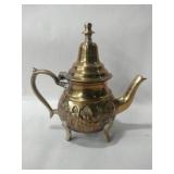 Moroccan brass tea pot