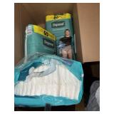 Disposable Unisex stretch briefs and Depend