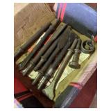 Collection of air hammer bits