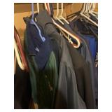 Four lightweight jackets, and one suit coat XL