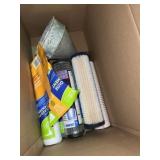 Water filters and funnel