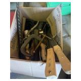 Large lot of tools, including machete