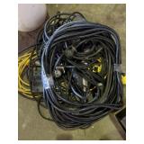 Extension cords and shop lights