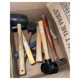 Variety of different type mallets