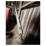 Grain bin auger with motor 12 foot long
