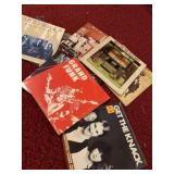 Nine vinyl albums, including foreigner, REO