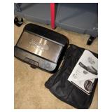 Johnsonville Grill with removable griddles,