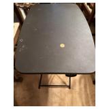 Folding Plastic Table 26" x 18" x 28"
