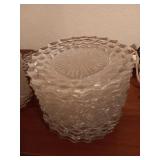 American Fostoria dinner plates 17.
