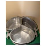3 Guardian Service Aluminum Pots no lids