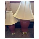 Lamps Ginger Jar Style 24" and 19"