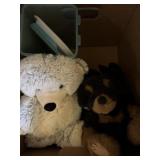Warmie Bear Stuffie and Kitchen Storage