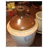 Uhl and other Jug ,with small crock and dish