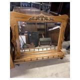 Mirrored Shelving 40" x 36"